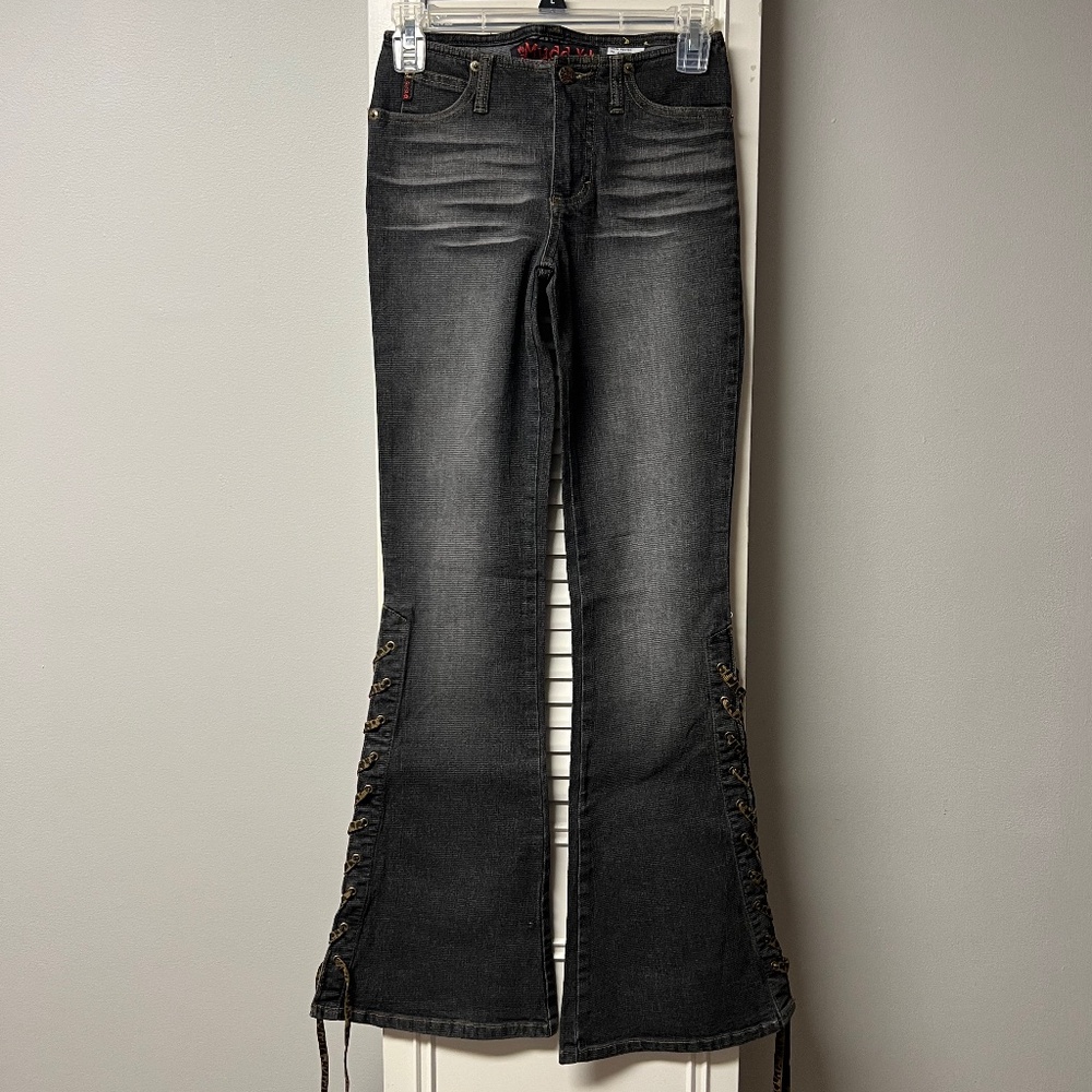 Side Braided Jeans